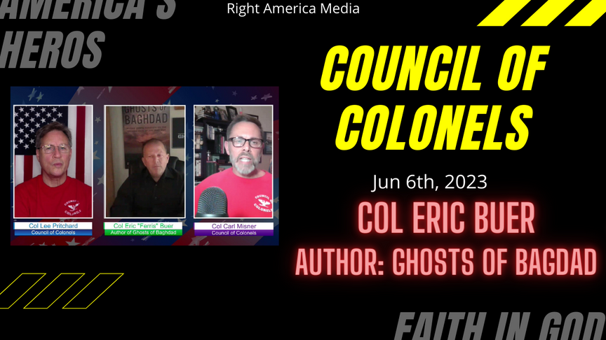Council of Colonels with guest:  Col Eric Buer